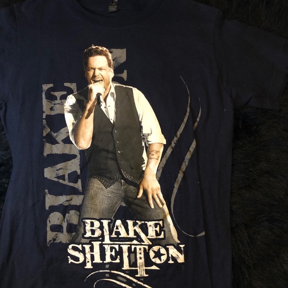 blake Shelton 2014 Tour T Shirt - Picture 2 of 2